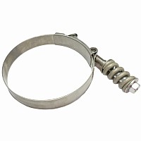 Хомут патрубка интеркулера 4 дюйма нержавейка Freightliner FLC Breeze | ТопДизель