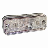 Фонарь габаритный белый без крепления	Mercedes Benz/DAF/Volvo/Iveco/Neoplan Hella | ТопДизель