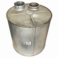 Резонатор глушителя (бочка) DIN21370 L=535 DAF CF75/85, XF95/105 Dinex | ТопДизель