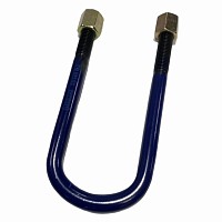 Стремянка рессоры с гайками круглая сверху 101/125xM24x3x270-U BPW Stellox | ТопДизель