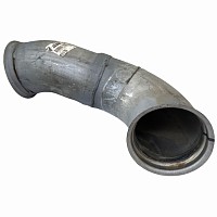 Труба глушителя приемная средняя L=461 Euro IV-V DAF CF85/XF105/XF95 02> Dinex | ТопДизель