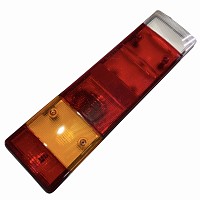 Фонарь задний многосекционный (E4) без подсветки номера с проводом ввод сзади DAF/MAN/Renault/Scania 3-ser Ayfar | ТопДизель