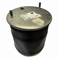 Пневмоподушка со стаканом 2шп. М12 смещ. 25, 1отв. штуц. М22 поршень стальной 4отв. M12 SAF Fabio | ТопДизель