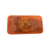 Фонарь габаритный желтый прямоугольный LED 102x54мм Volvo FH12 93-96 Sampa | ТопДизель