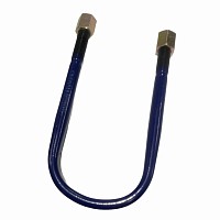 Стремянка рессоры с гайками плоская сверху 128/150xM22x2.5x289-U BPW Stellox | ТопДизель