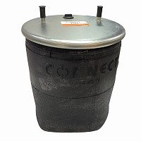 Пневмоподушка без стакана 2 шп. M12 смещ. 25 1 отв. штуц. M22 поршень пластиковый 6 шп. M16 BPW Connect | ТопДизель