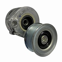 Натяжитель ремня в сборе ролик с пазами Mercedes Benz Actros/Axor OE Germany | ТопДизель