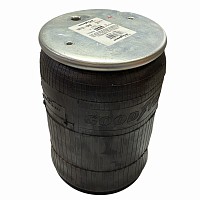 Пневмоподушка со стаканом верх: 1 отв.-шт. 1/2-14 2 отв. 3/8-16 низ.1 шп. 1/2-13 Peterbilt/Navistar GoodYear | ТопДизель