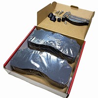 Колодки дисковые с ремкомплектом 247x107x30/9 отверстие под датчик 5 мм Mercedes Benz Actros/Setra/SMB/SAF SORL | ТопДизель