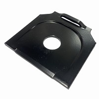 Пластина стопорная пальца рессоры 120x125x5x30 BPW Stellox | ТопДизель