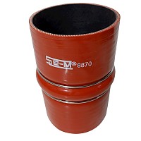 Патрубок интеркулера силиконовый синий d90 L145 2 кольца Scania GPRT92/93/112/PRT113/RT142 SE-M | ТопДизель