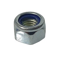 Гайка самоконтрящаяся с пластиковой вставкой M12x1.75 SW19/H14 Scania Sampa | ТопДизель