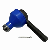 Наконечник тяги КПП RHT L=95 M16x1.5 конус=16.3 с гайкой, шплинтом Volvo FM10/FH12 DT | ТопДизель