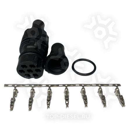 9XX340880001 Разъем 7-pin Easyconn D=28мм Schmitz/Kogel Hella купить