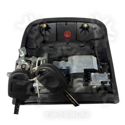 023215 Ручка двери левая наружная с ключами MAN TGX/TGS/TGA Sampa купить рис.2