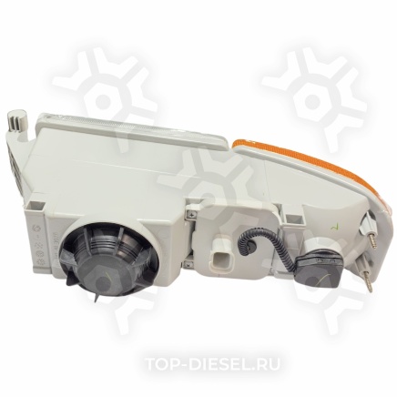 4492001LUEY Фара противотуманная левая желтый указатель поворота MAN TGA Depo купить рис.2