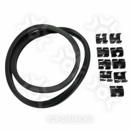TD0150012ALSR Стекло фары MB Actros II/III с ободом и зажимами левое TANGDE купить рис.2