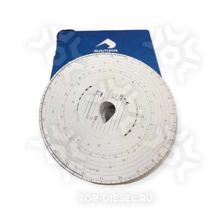 09207301 Шайбы тахографа комплект 100шт 125км/ч 1250EC универсальные Sampa купить
