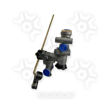 T03678001 Кран уровня пола 4 выхода BPW, DAF, MAZ, Камаз, Тонар Topcover купить рис.7