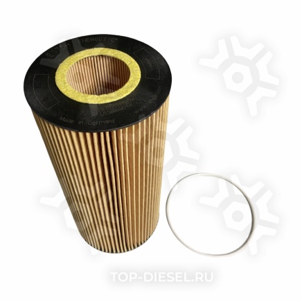 E175HD129 Фильтр масляный Mercedes-Benz Axor Hengst купить рис.2