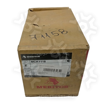 MCK1118 Ремкомплект суппорта (направляющие, втулки, пыльники, болты) Volvo FH Meritor купить рис.2